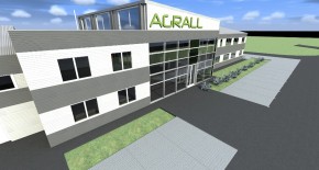 Low-energy industrial hall for AGRALL company