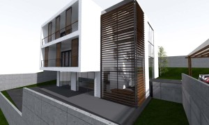 Moderný rodinný dom projekt Bratislava
