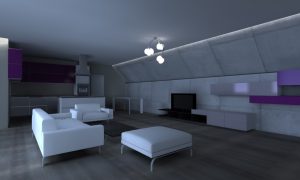 Interiér penthouse 1