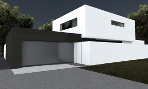 projekt moderného domu Stupava